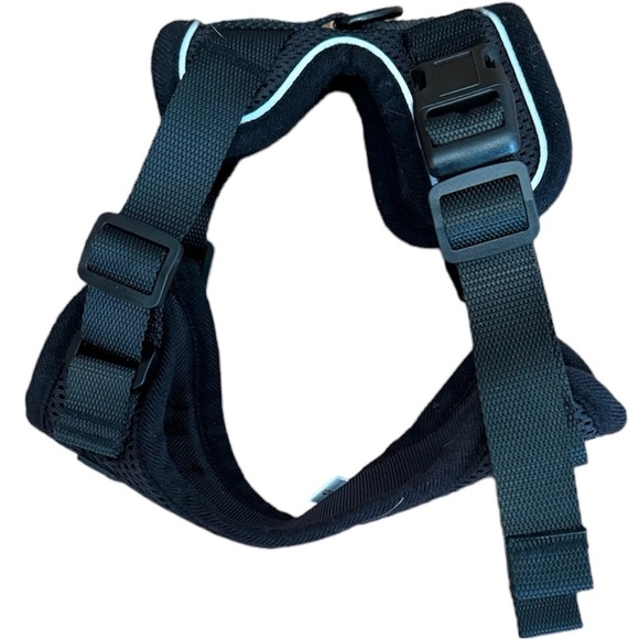 π 6/$60, Rabbitgoo, Small Dog Adjustable Harness, Black - Picture 3 of 9